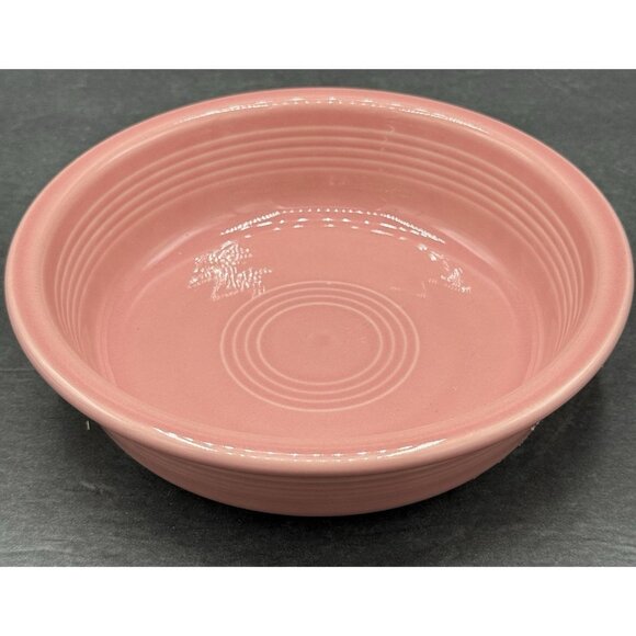 Homer Laughlin Fiesta Ware Rose 6 3/4" Cereal Salad Soup Bowl - Picture 1 of 5